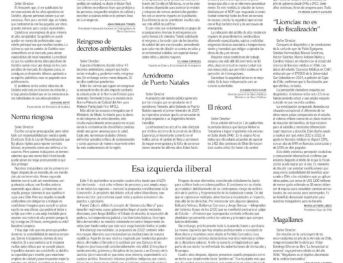 El Mercurio | «Licencias no es sólo fiscalización»