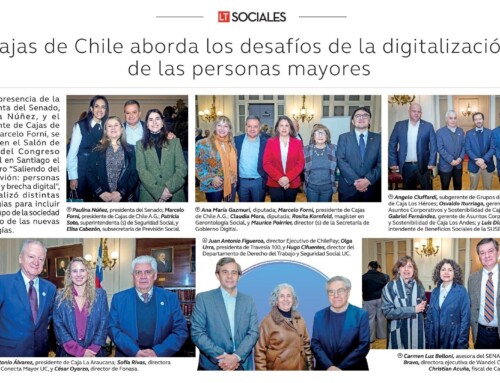 La Tercera | Cajas de Chile aborda los desafíos de la digitalización de las personas mayores